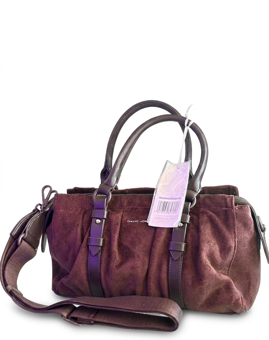 ✨ Sac à main David Jones effet daim ✨