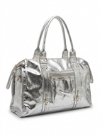 ✨ Sac Cabas Argenté Grand Format – Élégance & Capacité ✨