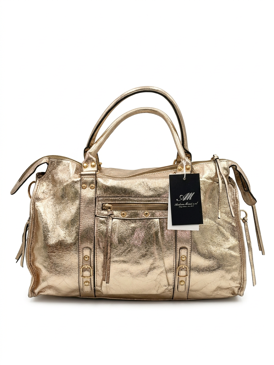 ✨ Sac Cabas Doré Grand Format  – Élégance & Capacité ✨