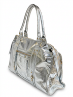✨ Sac Cabas Argenté Grand Format – Élégance & Capacité ✨