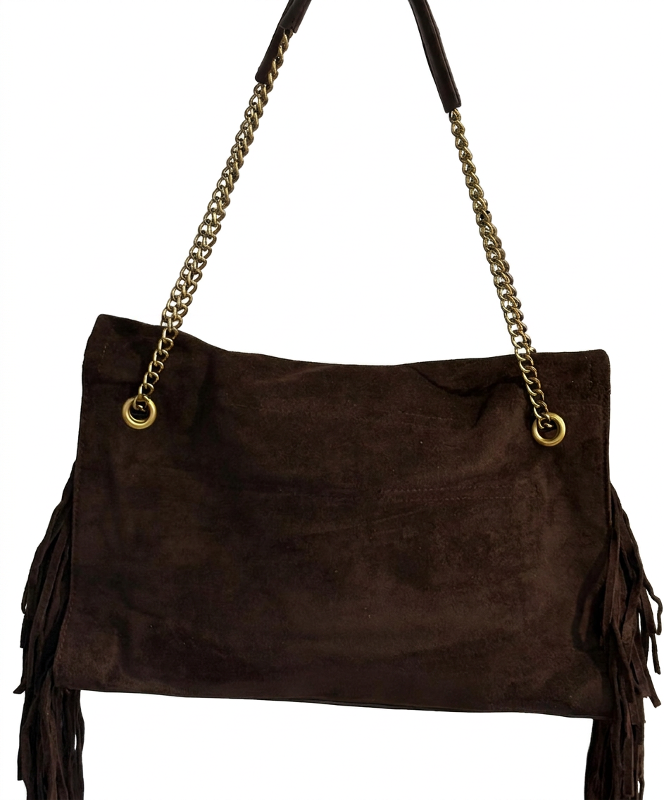✨ Sac à main femme style bohème chic marron ✨