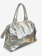 ✨ Sac Cabas Argenté Grand Format – Élégance & Capacité ✨