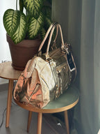 ✨ Sac Cabas Doré Grand Format  – Élégance & Capacité ✨